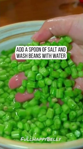 Long bean stir fry recipe