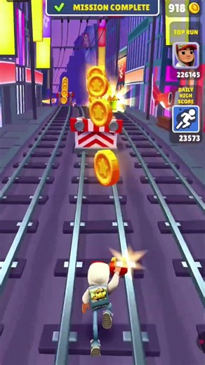 Magnet Coin Collect & Train Jump Fast Run ICrazy Subway Gameplay #shorts