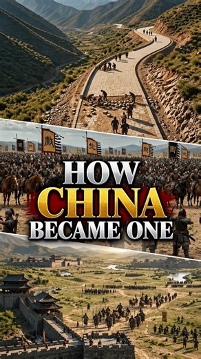 How China Became One 🇨🇳 | The Rise of China’s First Empire#China history #history