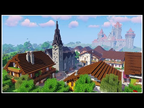 Austrian City | Minecraft Timelapse
