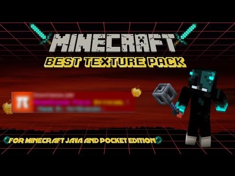 Minecraft Best Texutre Pack for JAVA and POCKET Edition II IN HINDI