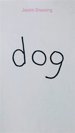 how to draw dog 🐕 easy #shorts