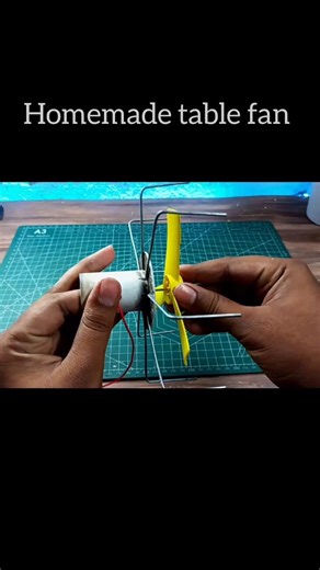 How to make a rechargeable table fan || rechargeable table fan kaise banaye