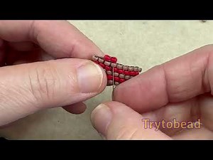 Basic techniques - brick stitch