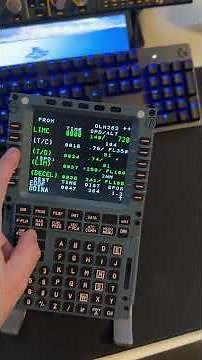 MCDU Wingflex A320: Addio Mouse nel Cockpit! ✈️ #shorts #wingflex