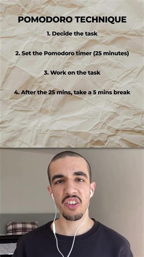 The Pomodoro Technique Explained in 30 Seconds