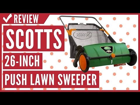 Scotts Outdoor Power Tools LSW70026S 26-Inch Push Lawn Sweeper Review