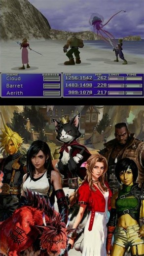 Final Fantasy VII - Random Battle 158 #shorts #gaming