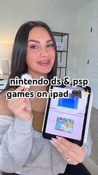 how to play nintendo ds & psp games ON YOUR IPAD. 🎮✨ #emulator #ppsspp #dsgames #pspgames