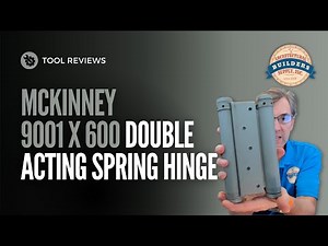 McKinney 9001 x 600 Double Acting Spring Hinge – Heavy-Duty Double Acting Door Hinge Overview