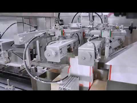 Brick Block Bottom Paper Bag Flour Sugar 1KG 2KG Horizontal Pack Machine Mills Flour Milling Millers