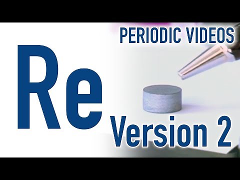 Rhenium (version 2) - Periodic Table of Videos