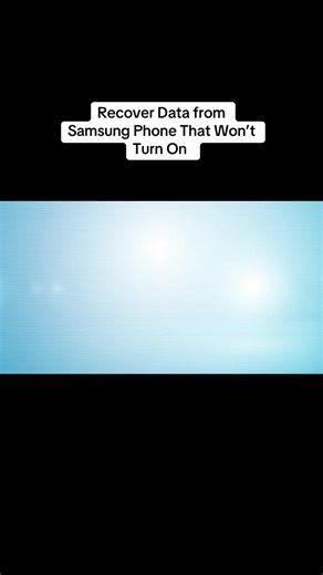 How to recover data from Samsung phone that won’t turn on? #howtorecoverdata #samsung #wontturnon