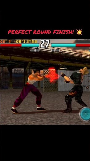 Tekken 3 Law Gameplay: Perfect Round & Unstoppable Combo! 🔥