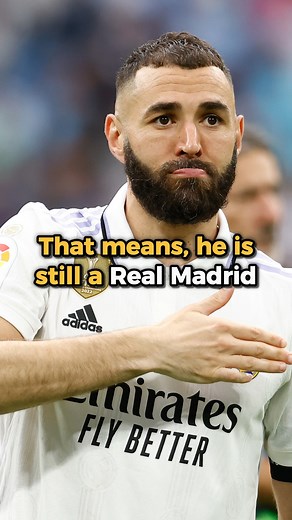 Benzema still a Real Madrid player from heart #reels #RealMadrid #Benzema #KarimBenzema | Football and News