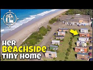 She lives in a gorgeous Tiny House near the beach 🥰