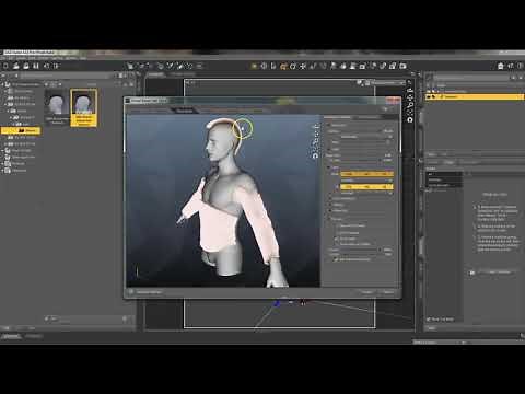 Daz Studio 4.11: Strand and dForce Hair