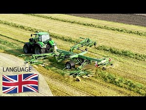 KRONE Swadro TS1370 four-rotary rake 2019