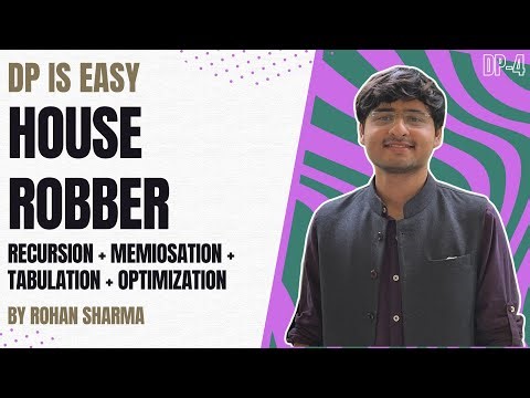 House Robber | Recursion + Memoisation + Tabulation + Optimization | DP-4