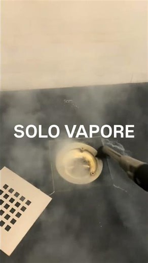 Pulizia scarico doccia #vapore #doccia #scarico #pulizietime #hometips