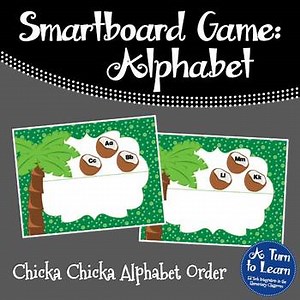 Chicka Chicka Boom Boom ABC Sequencing Game (Smartboard/Promethean Board)