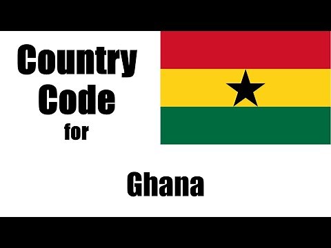 Ghana Dialing Code - Ghanaian Country Code - Telephone Area Codes in Ghana