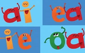 The Double Letter Vowel Song _ Best Phonics