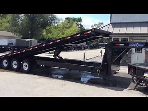 Load Trail 102x32' Gooseneck Deckover Tilt Equipment Trailer 21000# GVW 717-220-4220