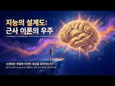 [MIT AI Lecture: Deep Learning 3] 지능의 설계도:근사 이론의 우주 | 딥러닝이 넓이 대신 깊이를 선택한 이유