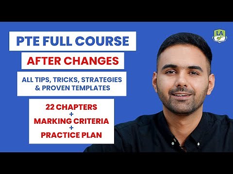 PTE Academic Full Course in 2.5 Hours: Updated Strategy, Templates & Practice Plan