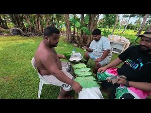 Making a Traditional Samoan Umu 🔥 | Family Cooking Vlog in Samoa