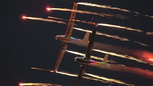 Amazing Aerosparx Pyro Display Lights Up Husbands Bosworth