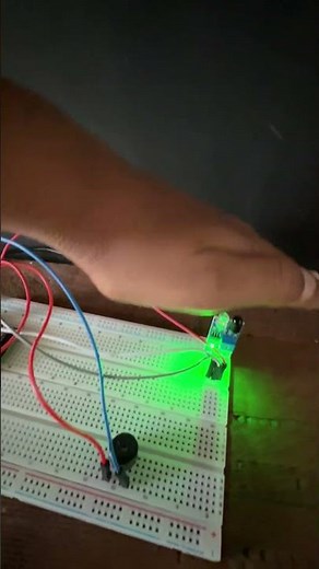 How an IR sensor red works (object detection system)