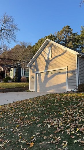 We just replaced this roof down in Lakeville, MN GAF ArmorShield II Class 4 shingles in Weathered Wood, it’s one of the toughest, most impact-resistant options on the market. | Bison Builders Inc.