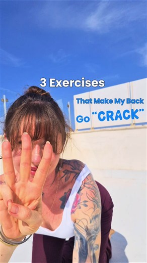 3 PILATES EXERCISES FOR THAT SATISFYING BACK “CRACK” 🍃 #pilates #backpain