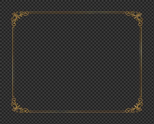 Download free png of PNG Elegant gold border frame illustration. by Jo about png, border, frame, gold border, and gold 26359005