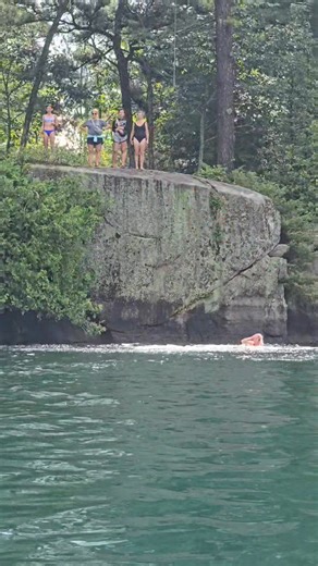3.1K views · 15 reactions | #Cliff #Jumping #stlawrenceriver | Richard LeBel | Facebook