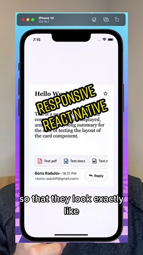 react native hella easy #softwaredeveloper #programming #coding #reactnative #javascript #typescript #mobileappdevlopment