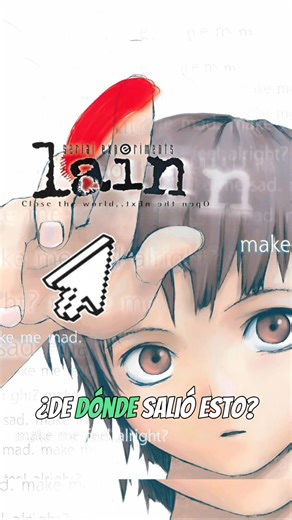 ¿Que es Serial experiments Lain???!! #anime #animegirl #psicologia #manga