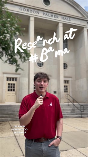 Student Research Opportunities at the University of Alabama