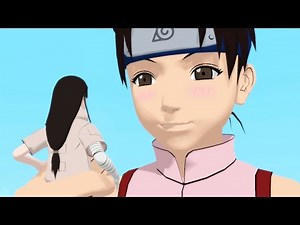 Tenten's Training [Giantess Growth MMD]