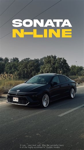 Saad Mughal on Instagram: "Sonata N Line isn’t your regular sedan. With a 2.5L turbo pushing 290hp, sport-tuned suspension, flat-bottom steering, paddle shifters and an aggressive N Line body kit, it blends daily comfort with real performance. Luxury on the inside, attitude on the road this is a sedan made for people who actually enjoy driving Follow @saadmughall_ Owner @sufyan__khannn @hyundaipakistanofficial #saadmughal #carsreview #hyundaisonata #hyundaipakistan #cargirls #reels #2026"
