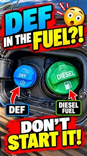 PUT DEF in Your Diesel Tank? DON'T START IT! ⚠️