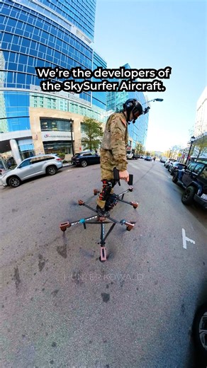 4.9K views · 15 reactions | I developed human drone flight before GTA VI was able to finish their new game and Rockstar Games has a billion dollar budget﫣 SkySurfer Aircraft vehicle info in bio / flight footage on YT. #reels | Hunter Kowald | Facebook
