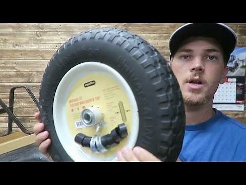What is the BEST replacement wheelbarrow TIRE?