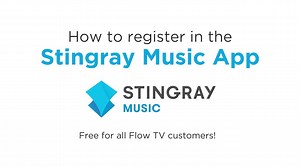 With the Stingray Music app, you can listen to your favourite music...