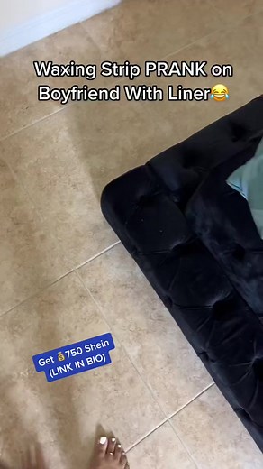 Waxing Prank on Boyfriend #reelsvideo #viralreels #funny #comedy #fyp | Devon Wardlow