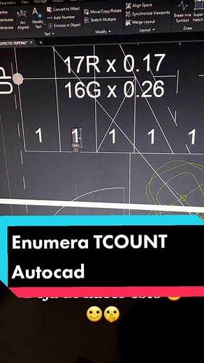 Tutorial de TCOUNT en AutoCAD: Mejora tu diseño