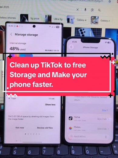 Clean up TikTok for Faster Phone Performance