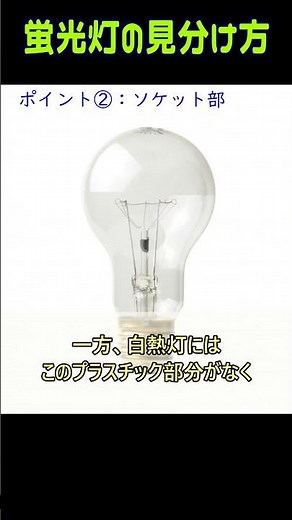 蛍光灯の見分け方 #short #ごみ